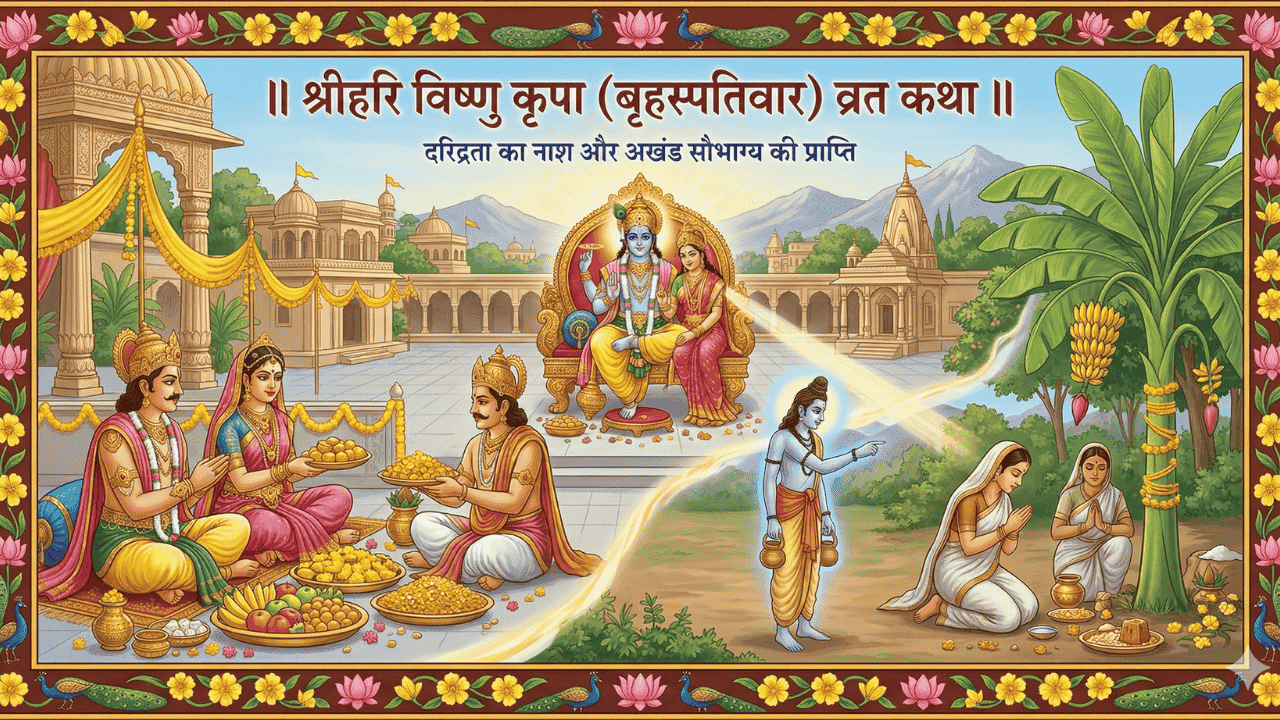 श्रीहरि विष्णु कृपा व्रत कथा