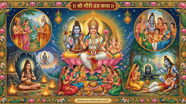 गौरी शिव व्रत कथा