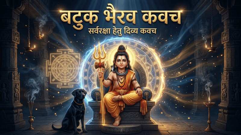 बटुक भैरव कवच, हिन्दी अर्थ, लाभ और विधि