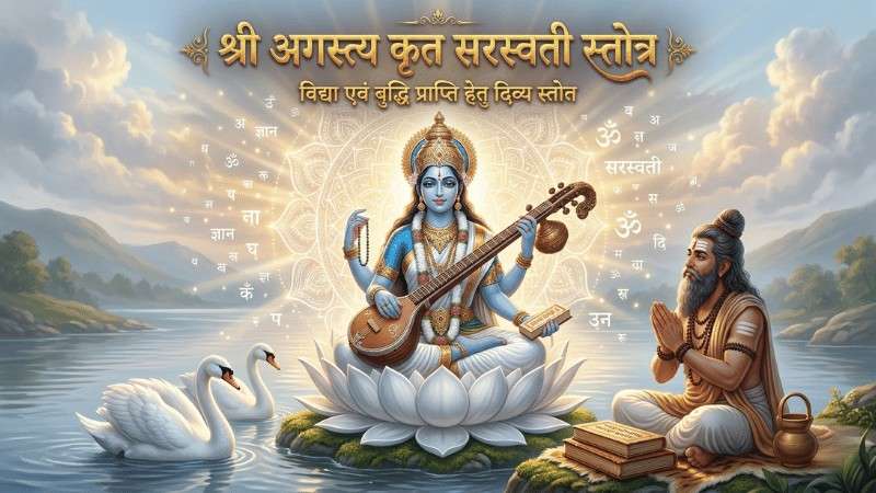 अगस्त्य कृत सरस्वती स्तोत्र